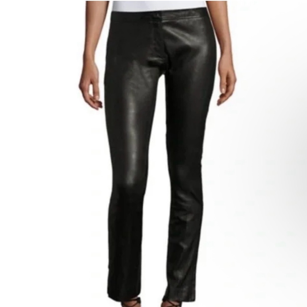 Theory Bristol Leather Riding Pants